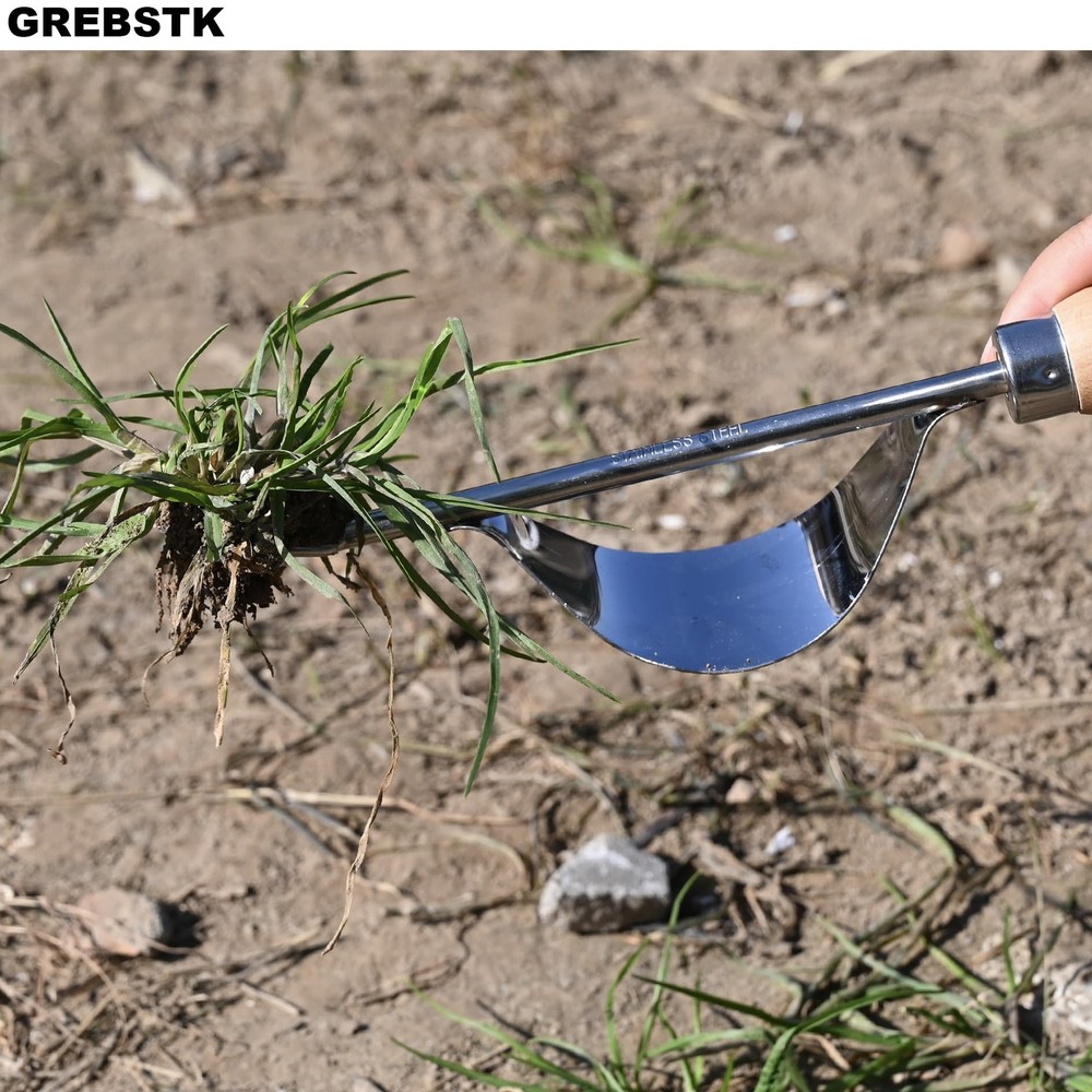 GREBSTK Garden Manual Weeding Tools 13.5in Puller, Hand Weeder