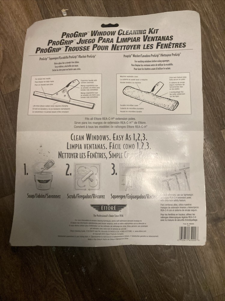 Ettore window cleaning kit 6500