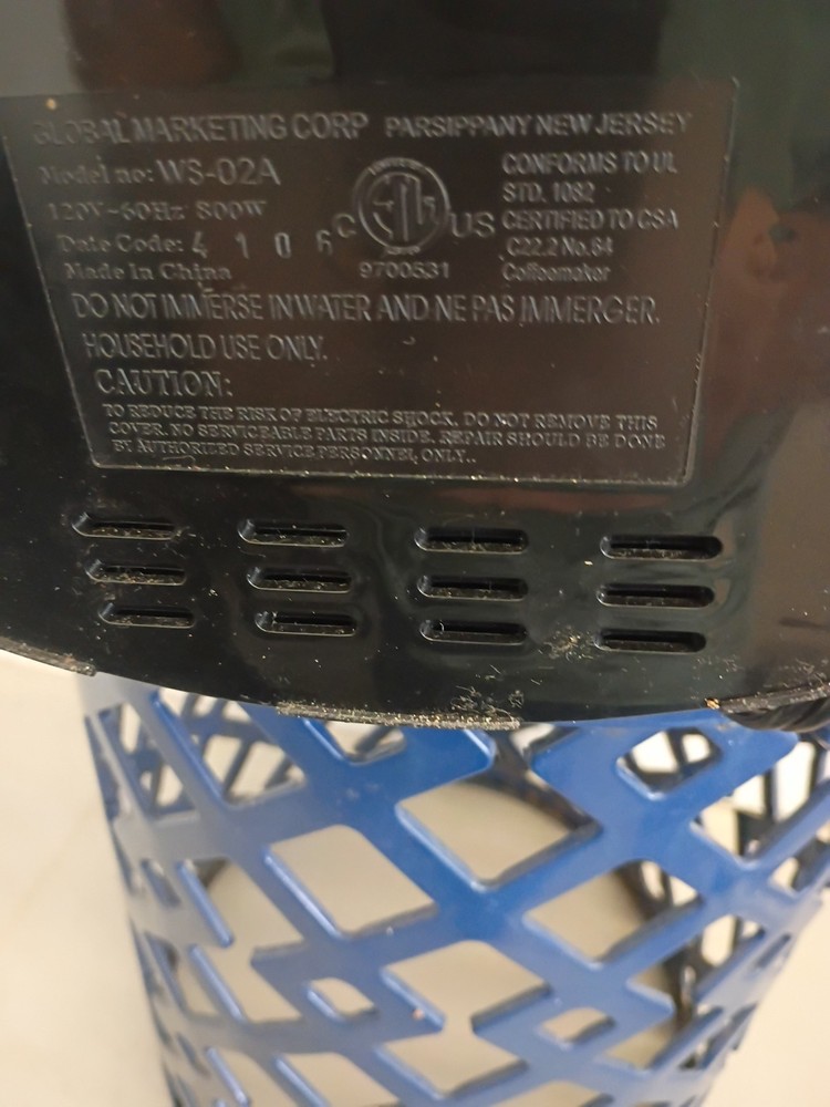 Gevalia 2 Cup Coffee Maker