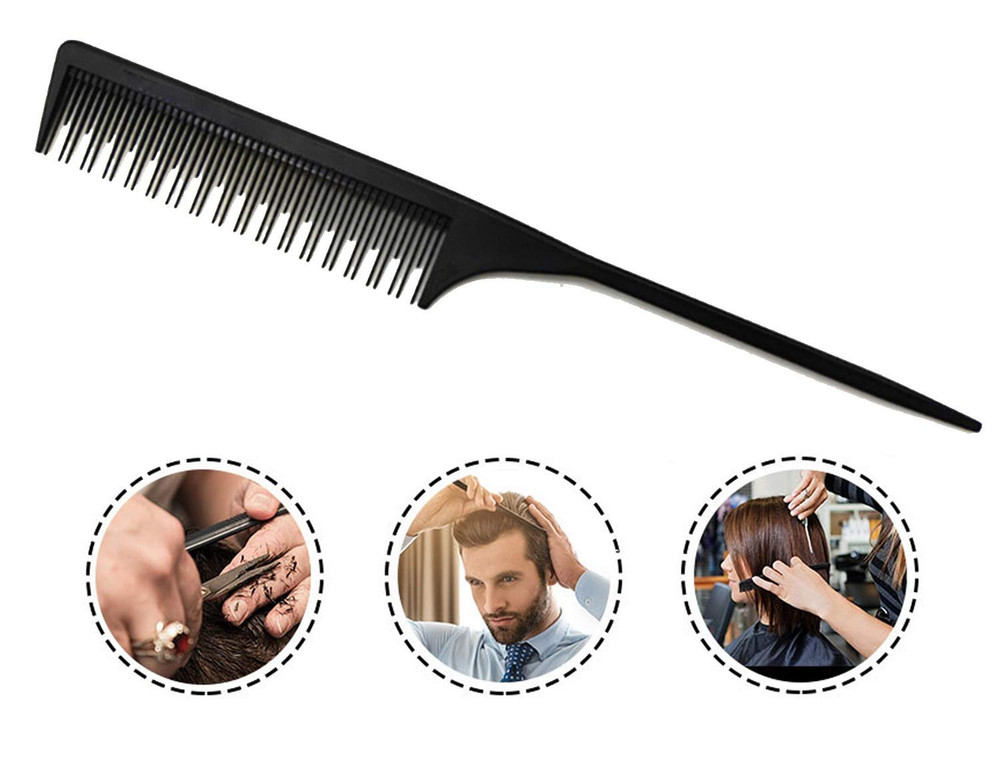 Professional Teasing Comb, Tail Comb for Root Teasing for Thin, Add Volume Fine