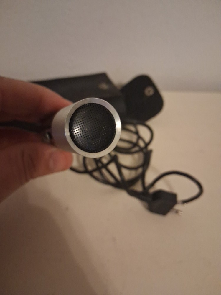 Vintage Dynamic Microphone With Case- Japan Untested