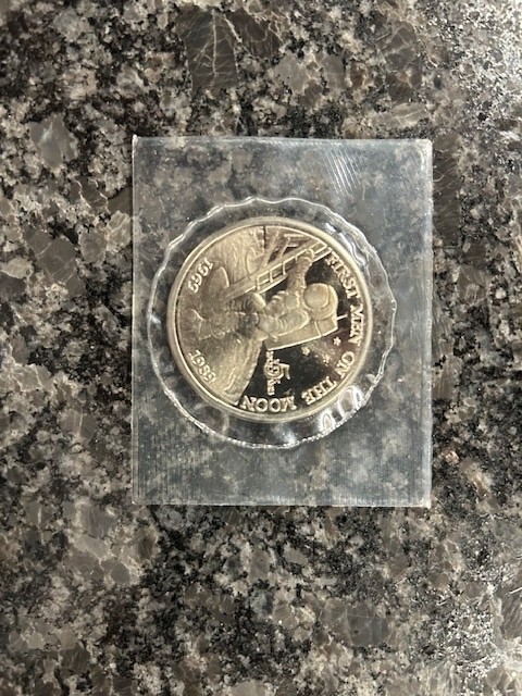 First Man on the Moon Coin