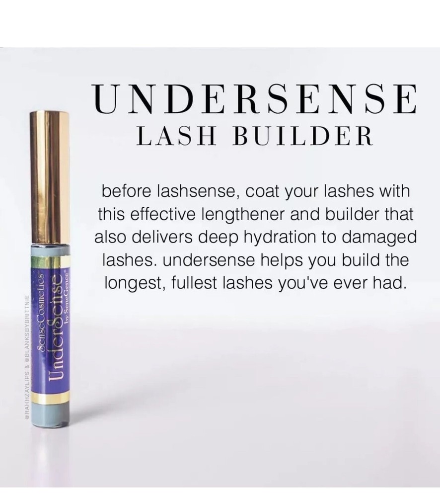 UnderSense New Lash Builder by SeneGence Primer Sealed Makeup Lipsense