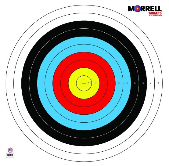 Morrell PF122 Paper Face Target 100 pack