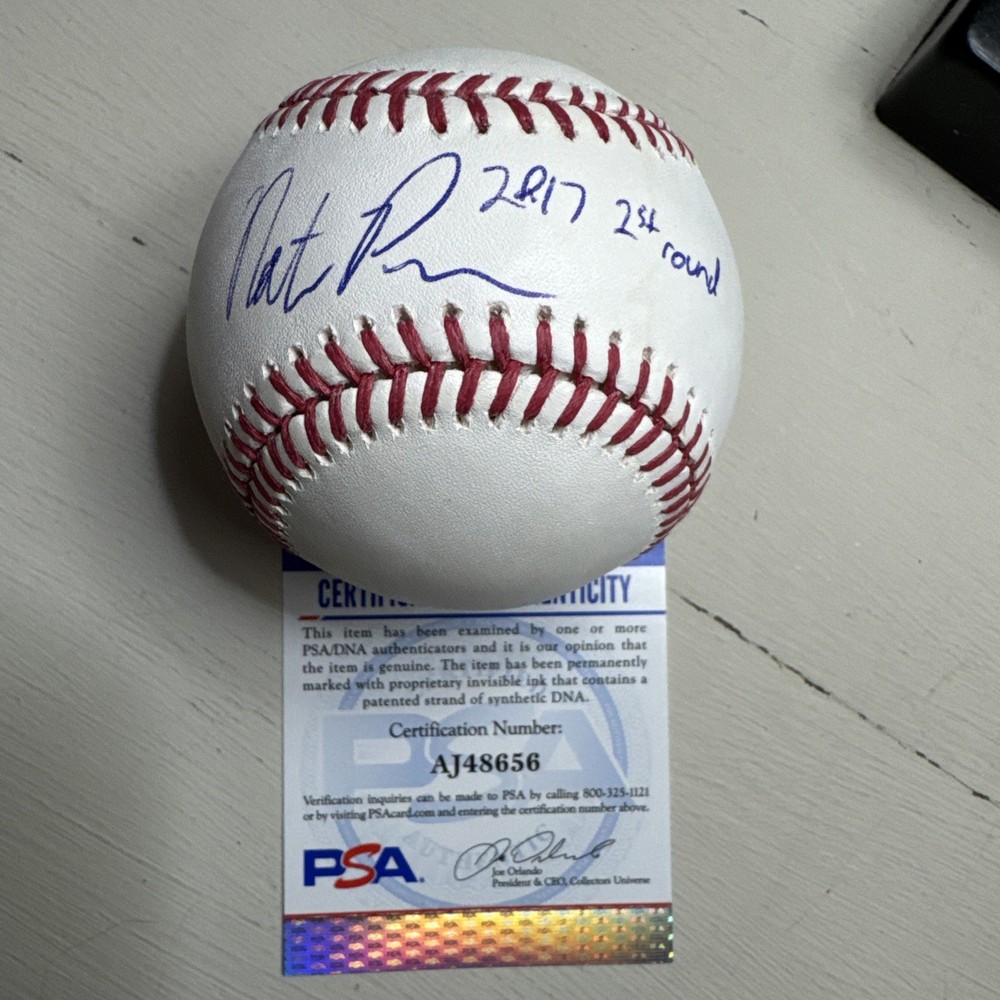 Nate Pearson Signed ROMLB Baseball Auto PSA DNA