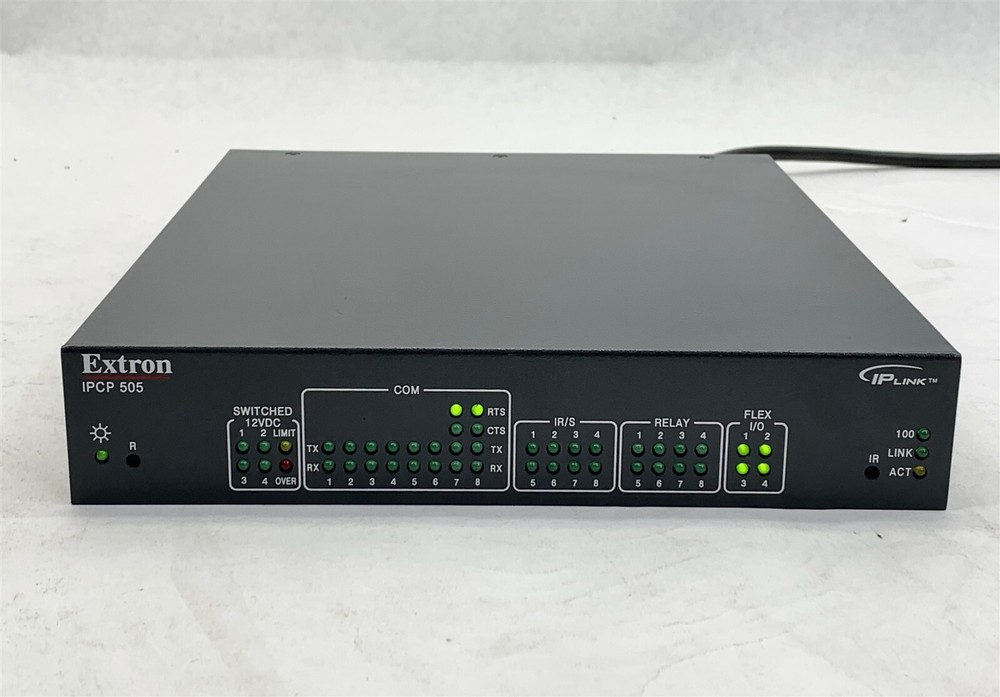 EXTRON IPCP 505 AV System 8-Port IP LINK Control Processor IPCP505