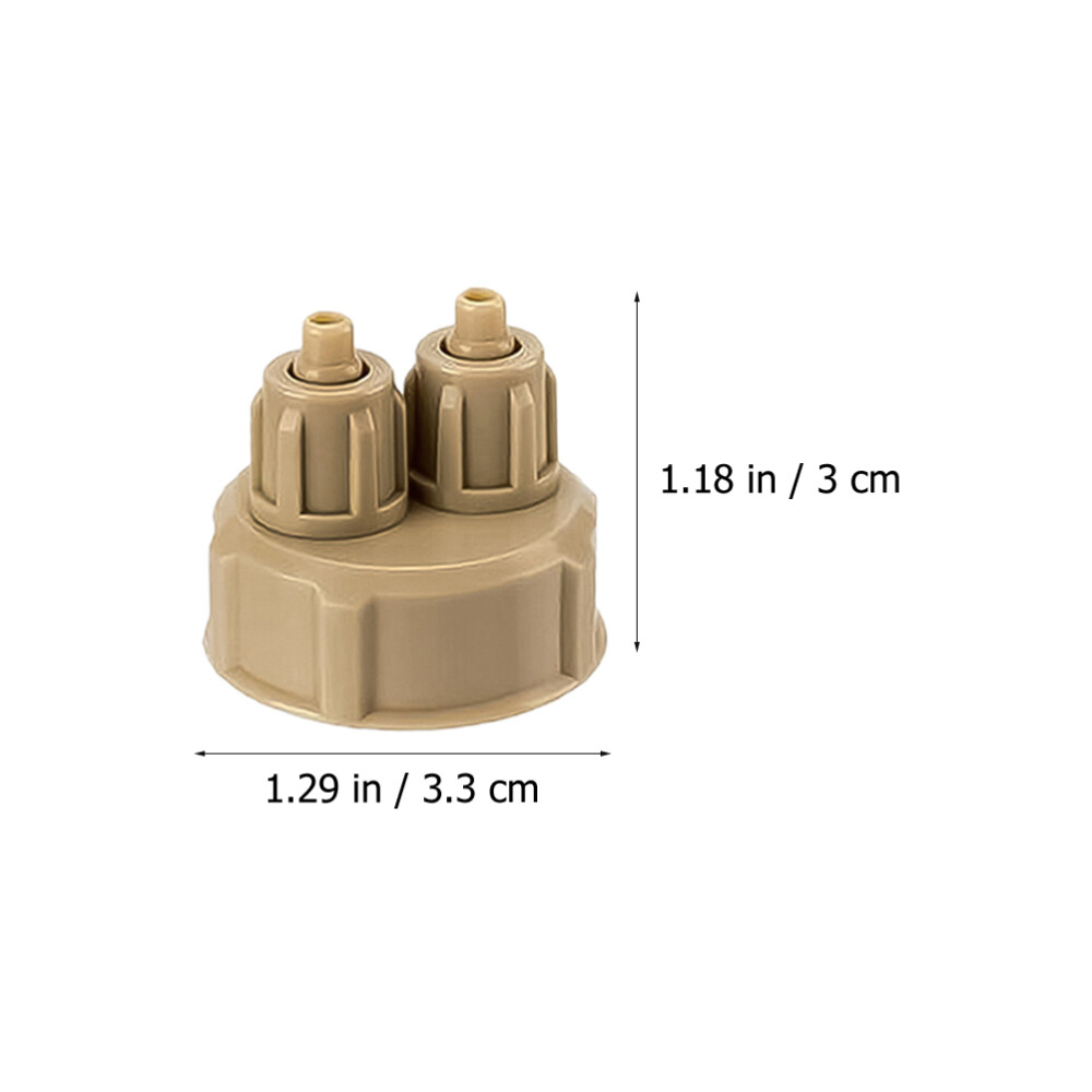 6Pcs Co2 Diffuser Electric Generator DIY Reactor Bottle Cap Self Made