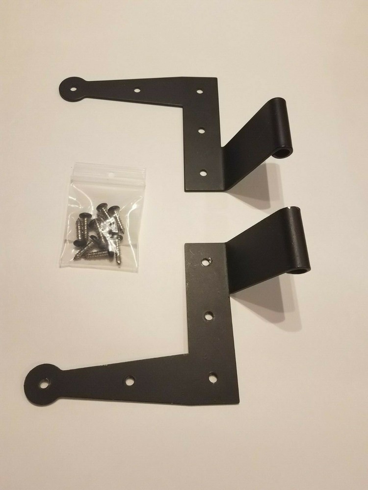 6" Angle Strap Shutter Hinge (1 Pair) Stainless Steel