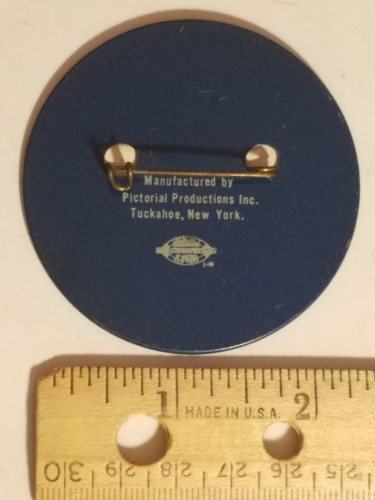 Stevenson Tucker Flasher Pinback & Tucker Tab