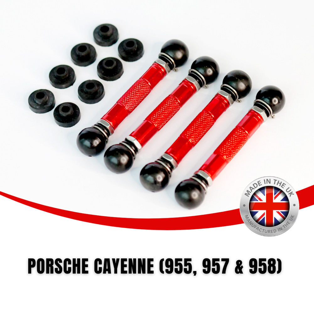PORSCHE CAYENNE EVOLUTION LOWERING LINKS KIT 955 957 958 (PRECISION ADJUSTMENT)