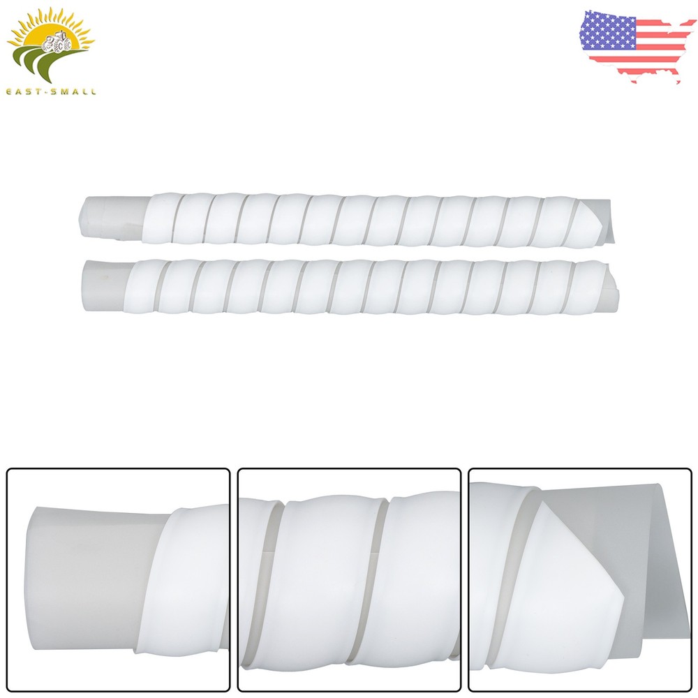 20 Pack Tree Trunk Protector Plastic Spiral Tree Guard Tree Trunk Protector