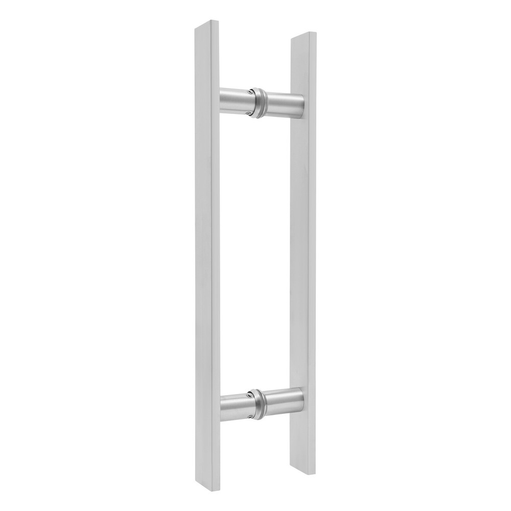 H-Shape Door Handle Double Sided Pull Push Sliding Barn Door Handles Silver