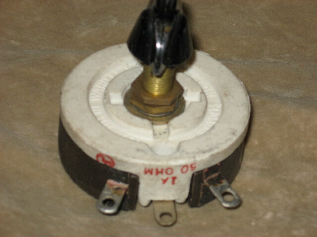 50 ohm 1 amp Control; NOS