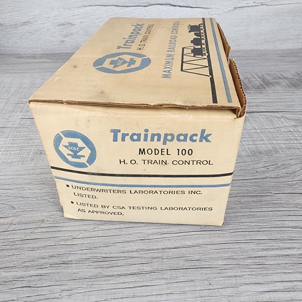 MRC TrainPack Model 100 Train Controller Power Transformer N / HO Scale