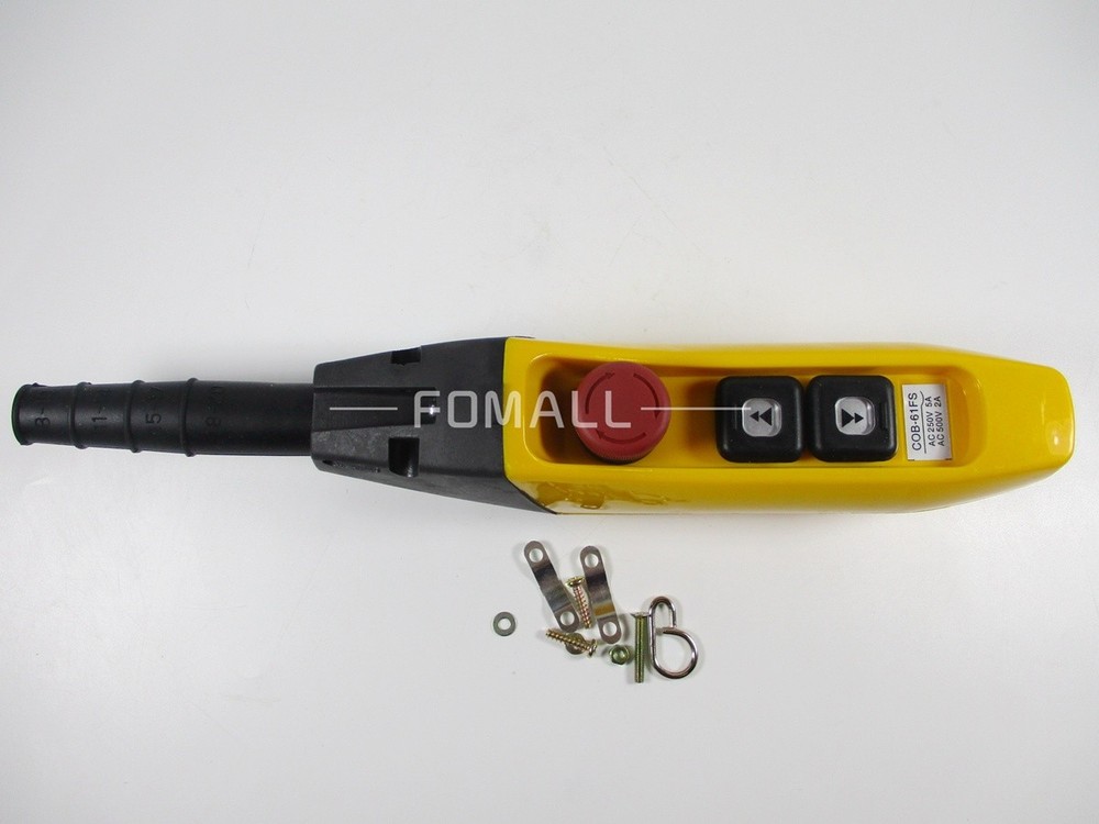 1PCS COB-61FS COB Crane Hoist Control Button switch double speed
