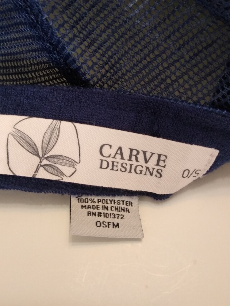 Crave Designs OSFM Cap Snap Back Blue & White