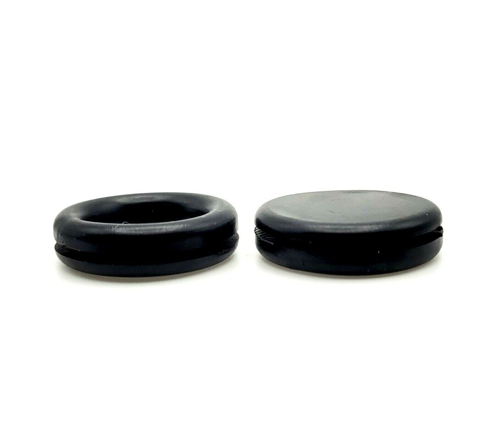 3/4" Hole Solid Rubber Grommet Panel Flush Plug for 1/16” Thick Materials 1" OD