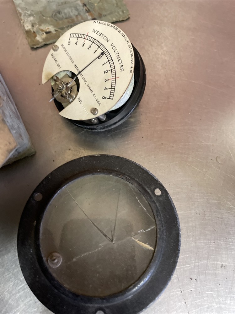 1930 Weston Voltmeter Model 301