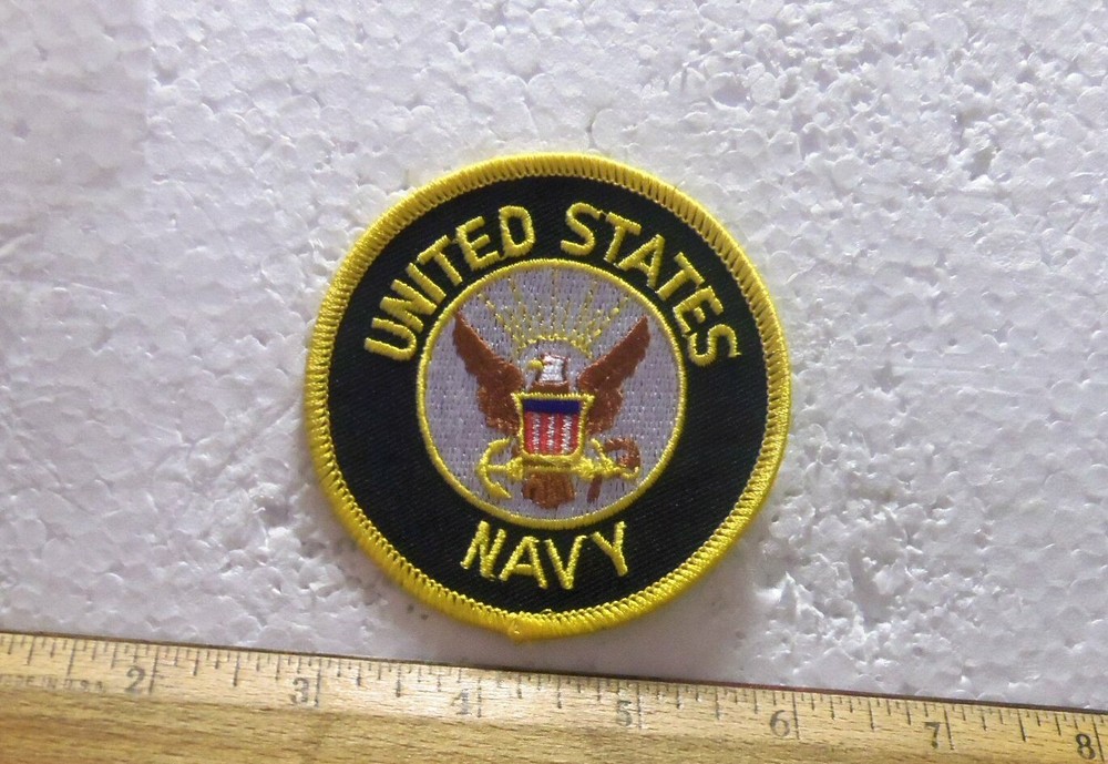 US Navy Logo Embroidered Patch