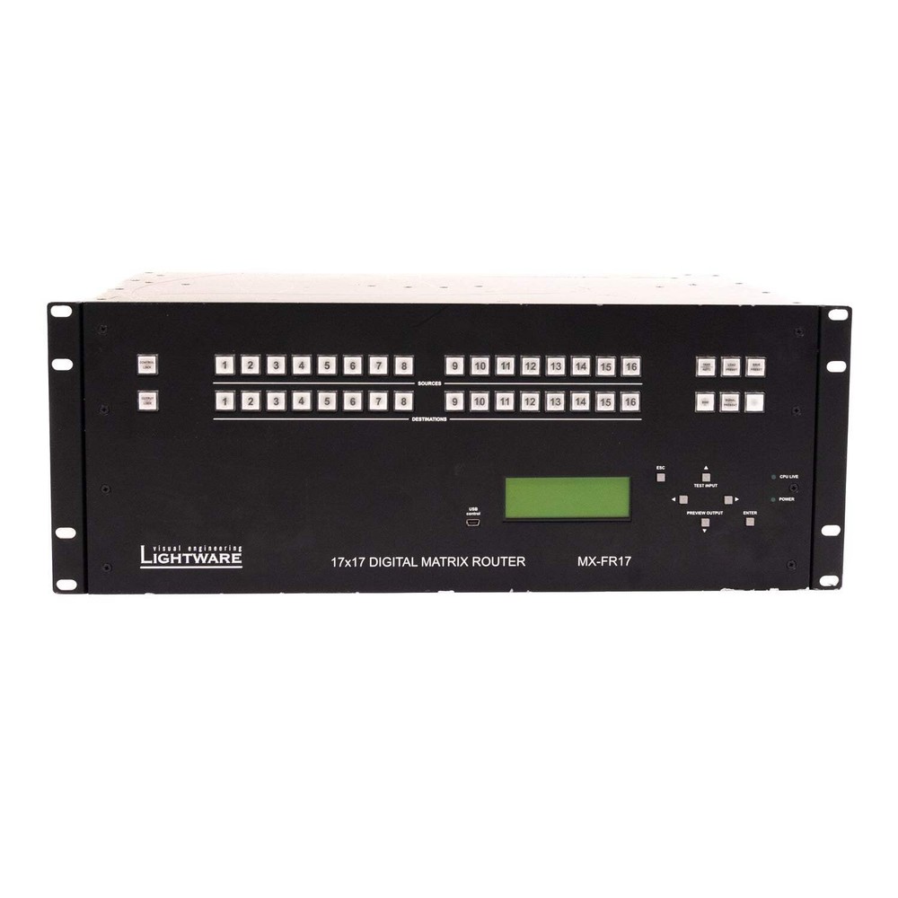 Lightware Visual Engineering MX-FR17 17x17 Digital Matrix Router
