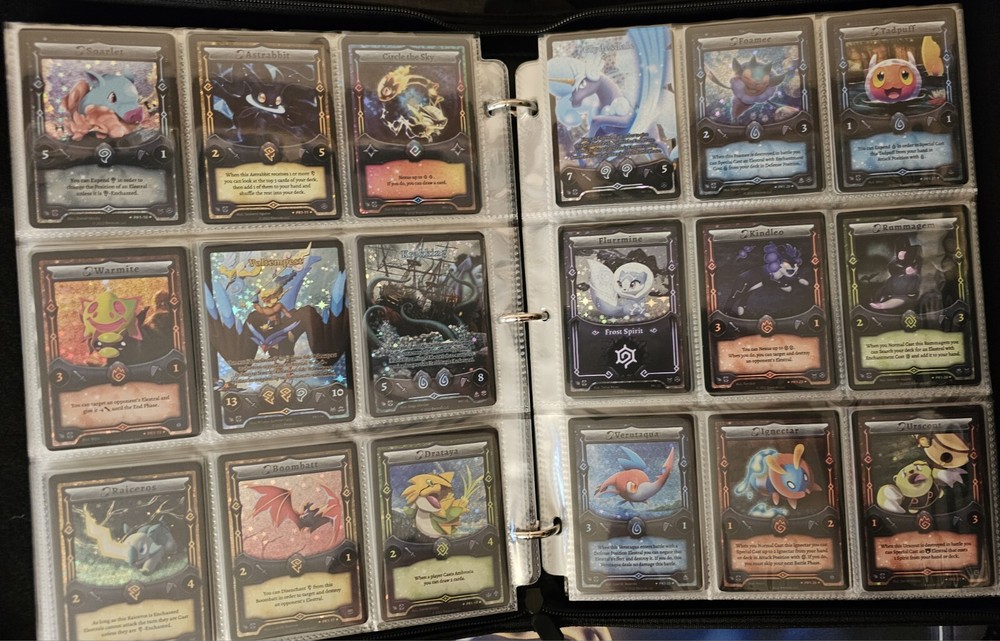 Elestrals - Kickstarter Master Set | Includes Binder, Promos & SD Exclusives