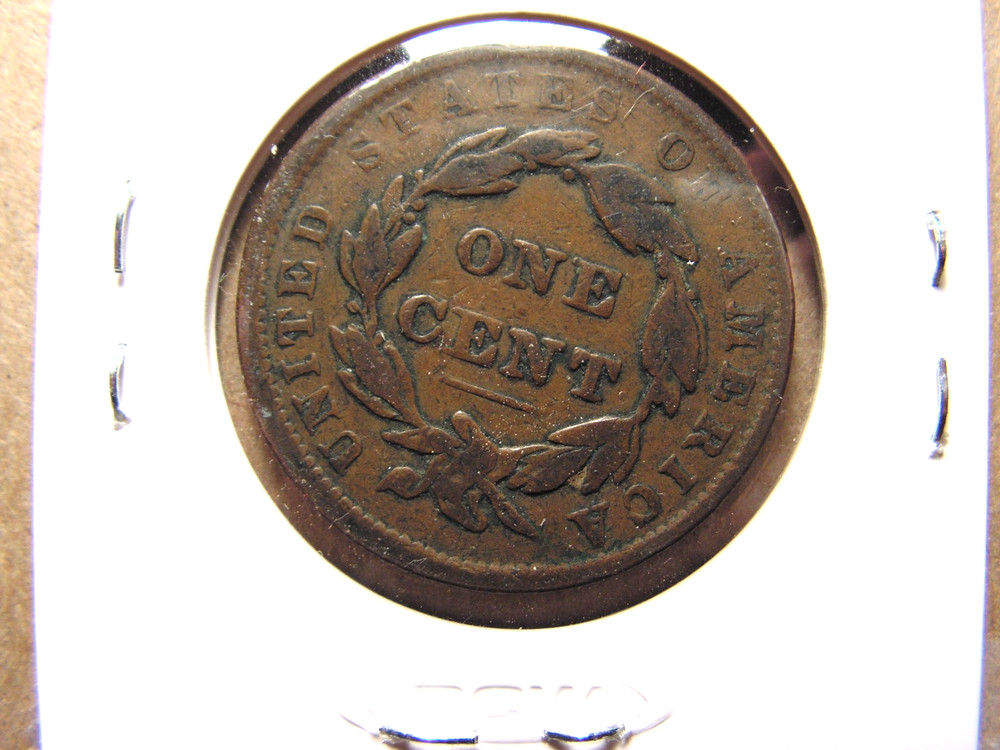 1837 Coronet Head Large Cent
