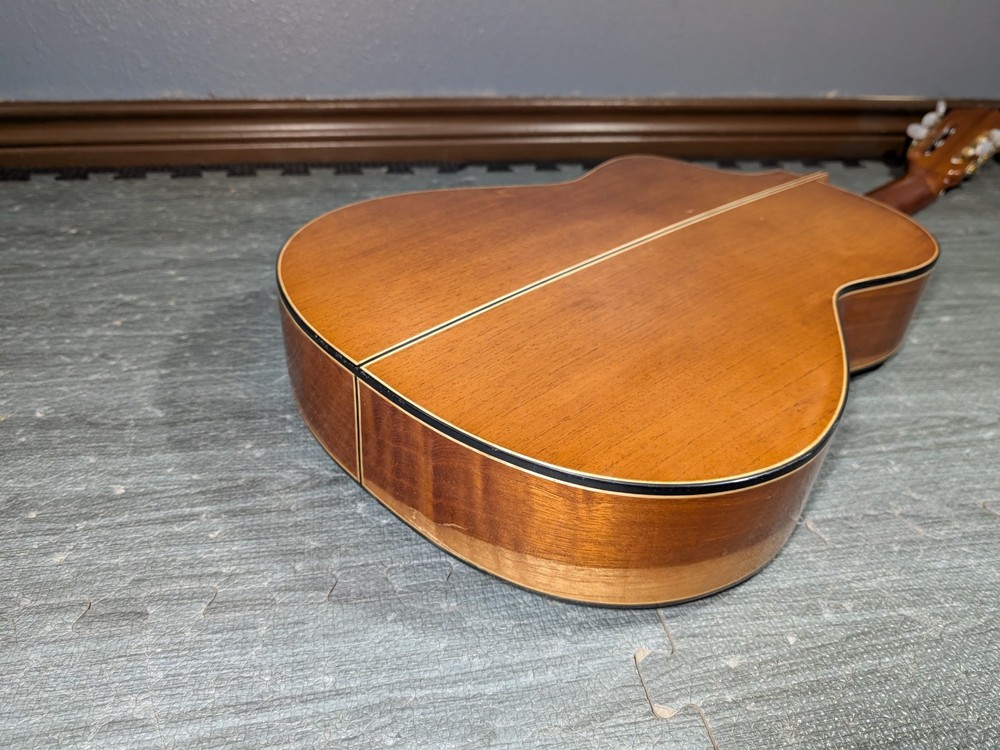 Damaged Cedar Guitar, Thin Box, See Pictures and Read Description