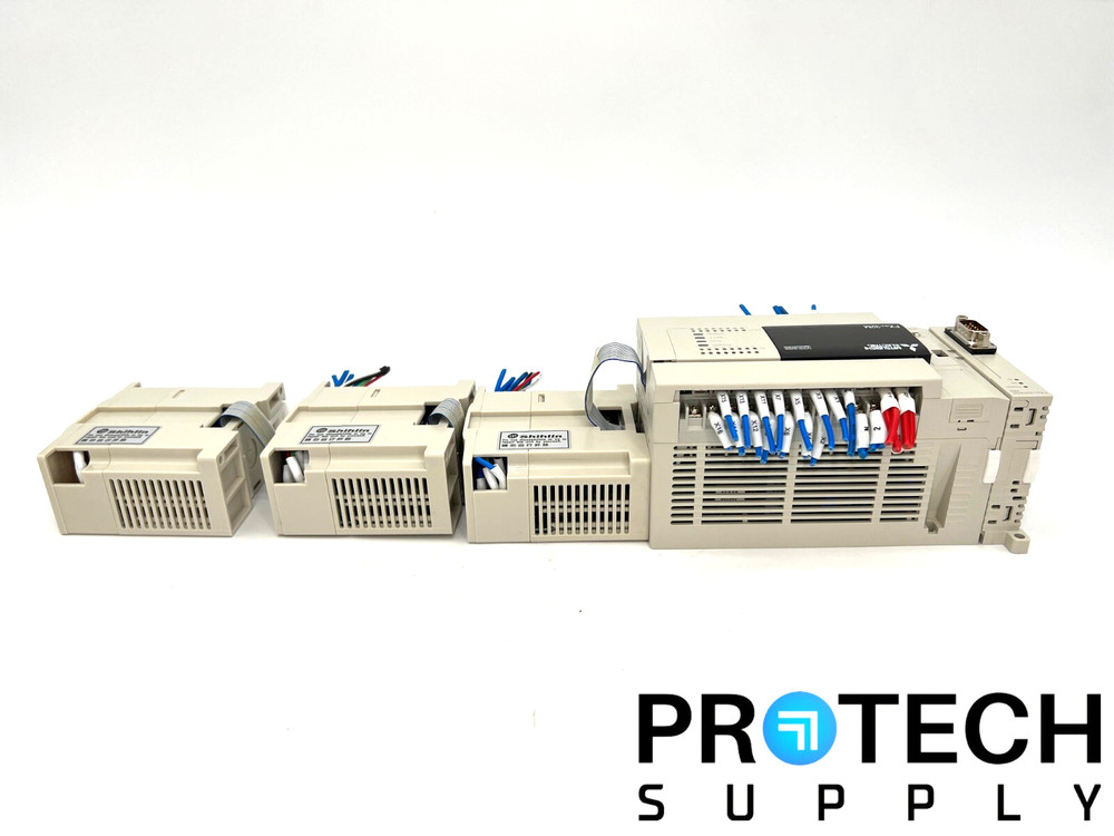 Mitsubishi MELSEC FX3U-32M CPU + AX2N-1PG Programmable Controller w/ WARRANTY