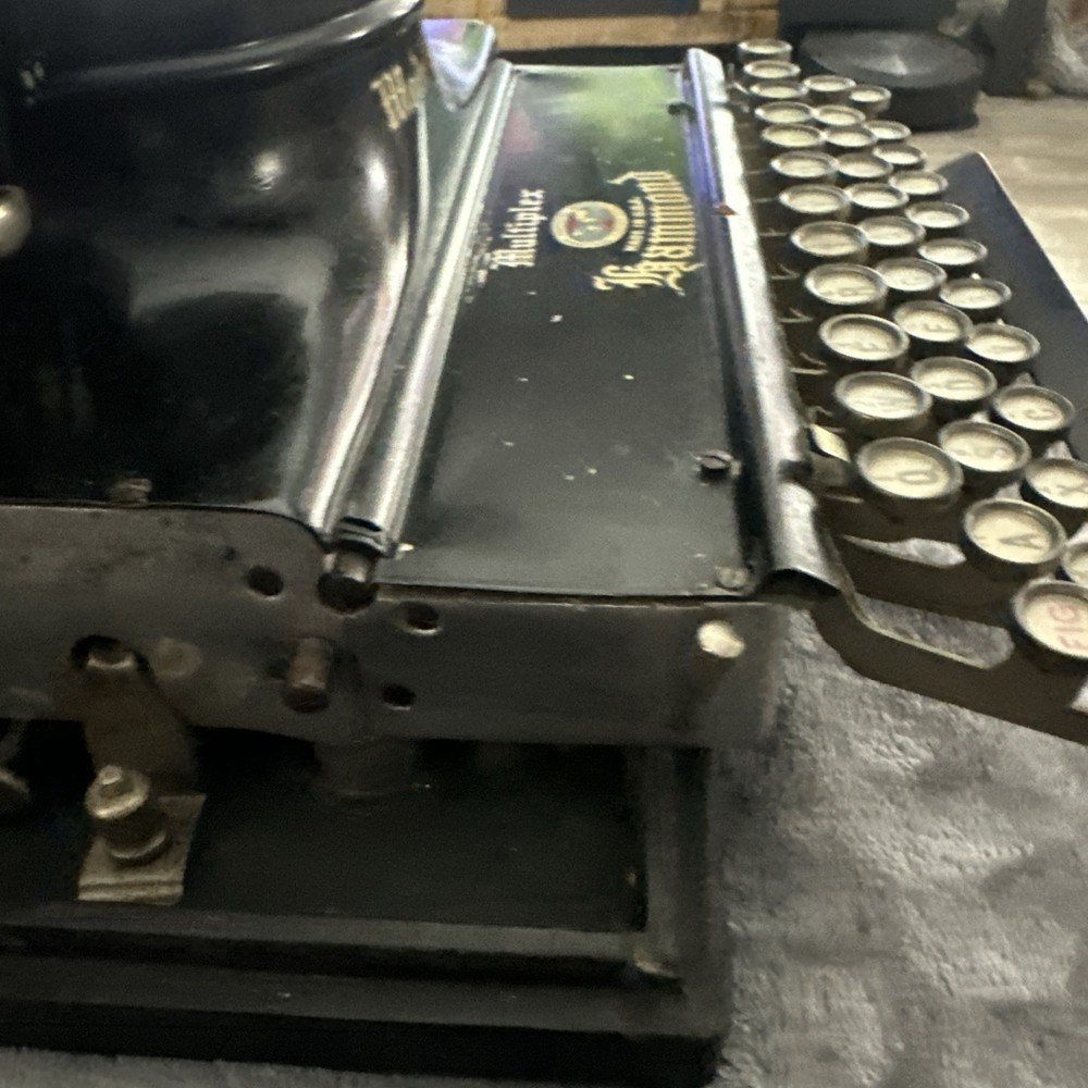 Hammond Multiplex Folding Typewriter Model 26 1920 Very Rare & Very Nice Cond