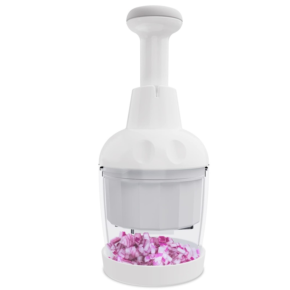 Food Chopper, Handheld Veggie Chopper for Vegetable, Onion, Garlic, Nut, Hand...