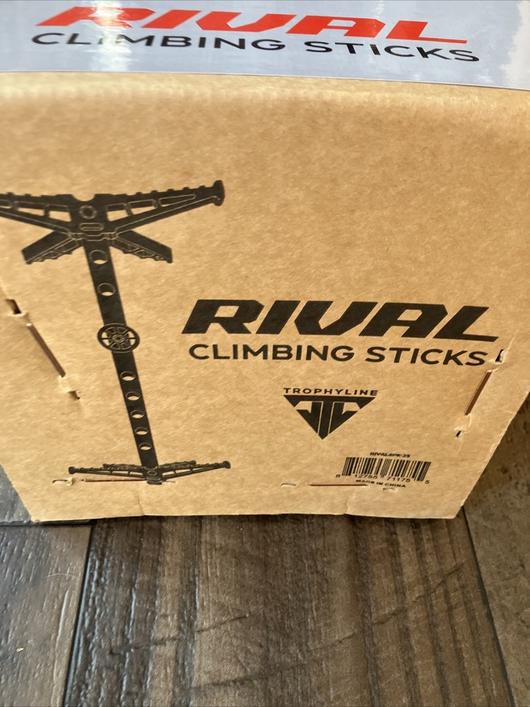 TrophyLine Rival Climbing Sticks 4 Pack Saddle Bow Mobile Hunting New