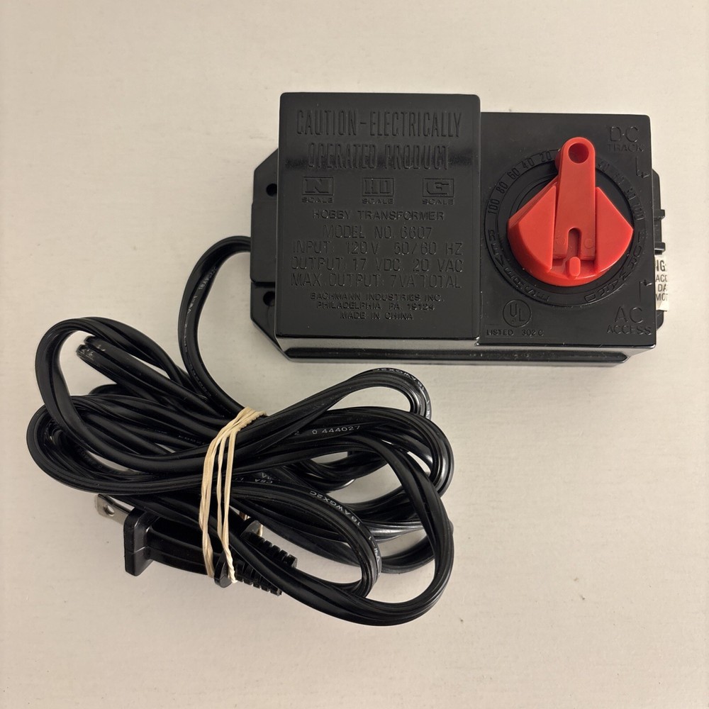 Bachmann Model #6607 Hobby Transformer