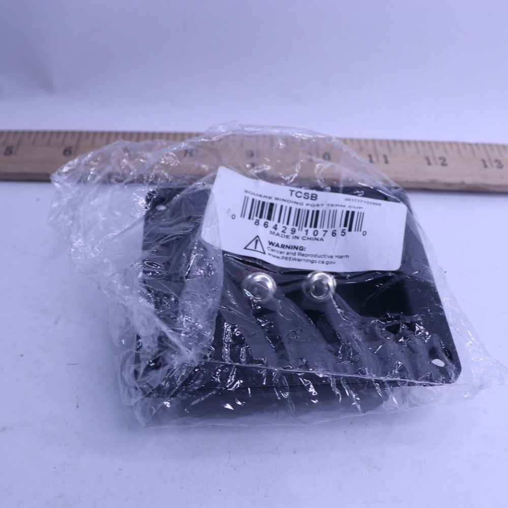 Square Binding Post Terminal Cup Nickel 3" TCSB