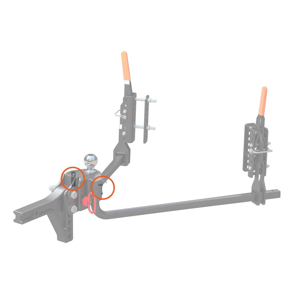 Replacement Round Bar Weight Distribution Retainers
