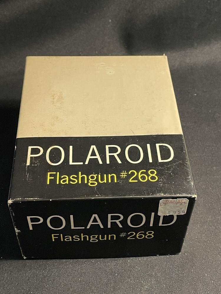 Vintage Polaroid Camera Flashgun #268 in Original Box