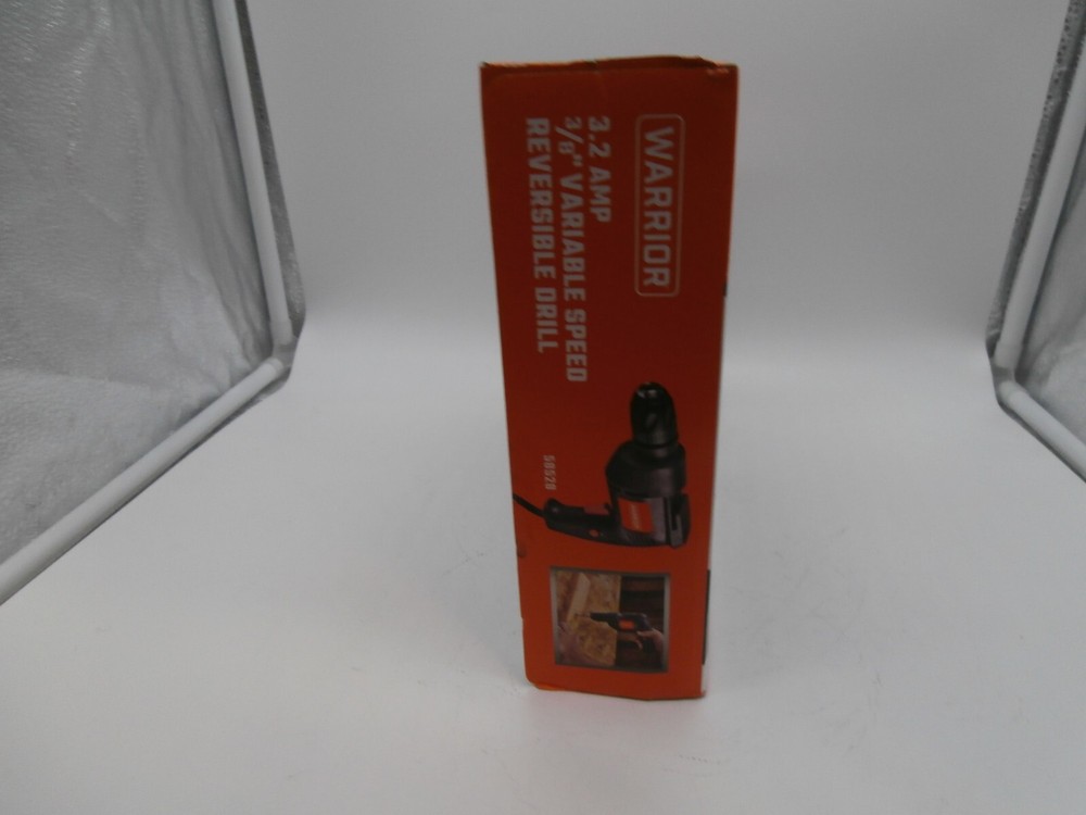 NEW "WARRIOR" Brand 3/8 Variable Speed Reversable Drill 110V