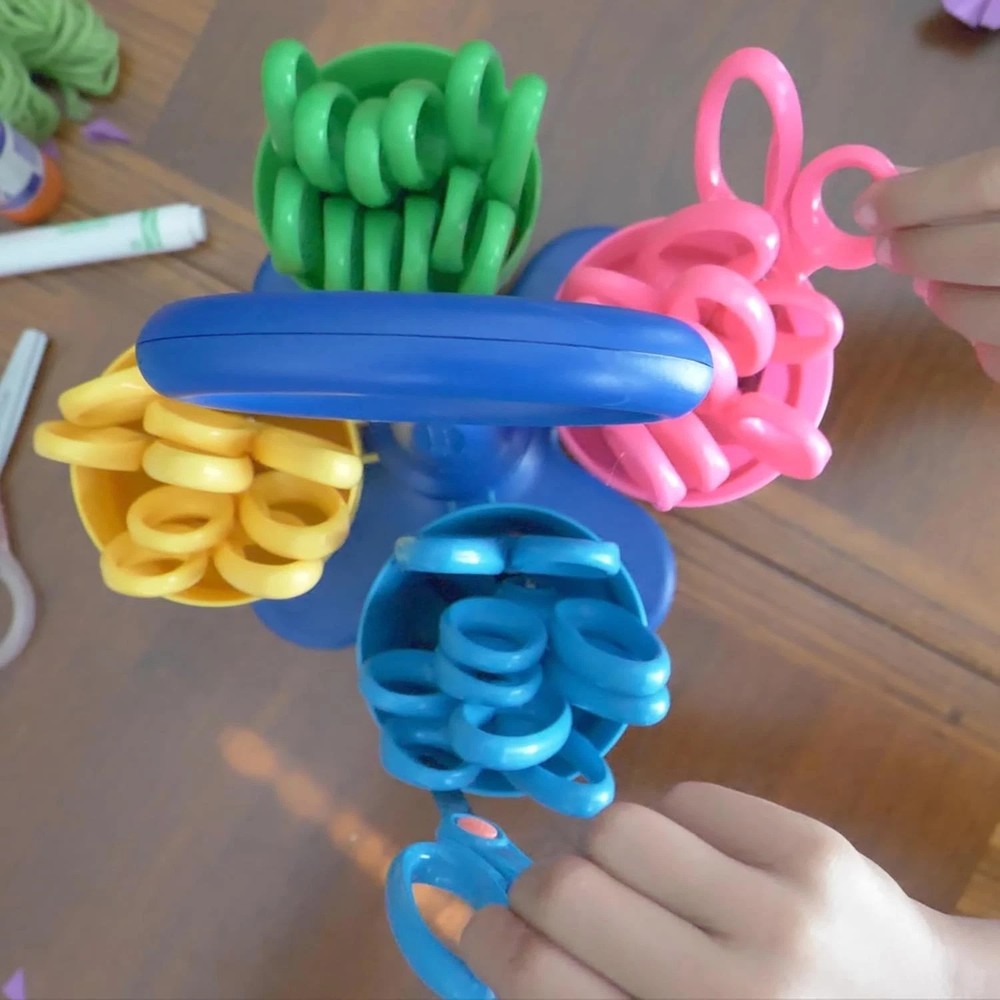 Classroom Scissor Caddy with 24 Student Scissors