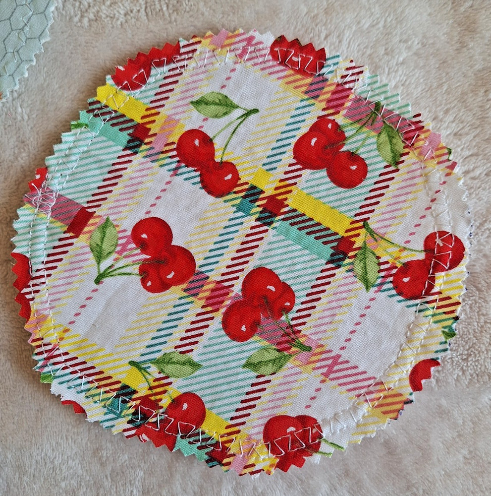 Handmade Jar Opener Kitchen Tool Round Cherries
