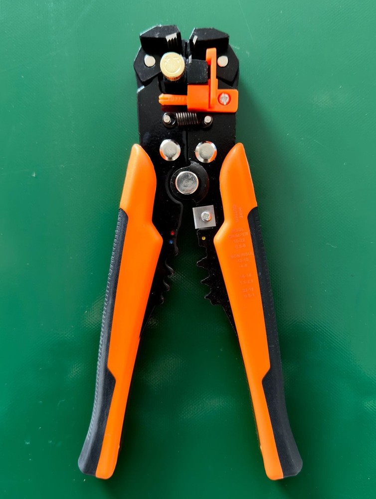 8" Self-Adjusting Insulation Wire Stripper cutter crimper Terminal Tool Pliers