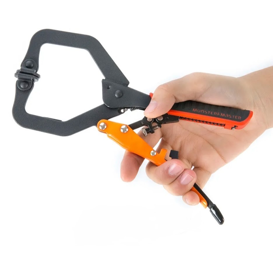 7" Automatic C-Clamp Self-Adjusting Quick Release
