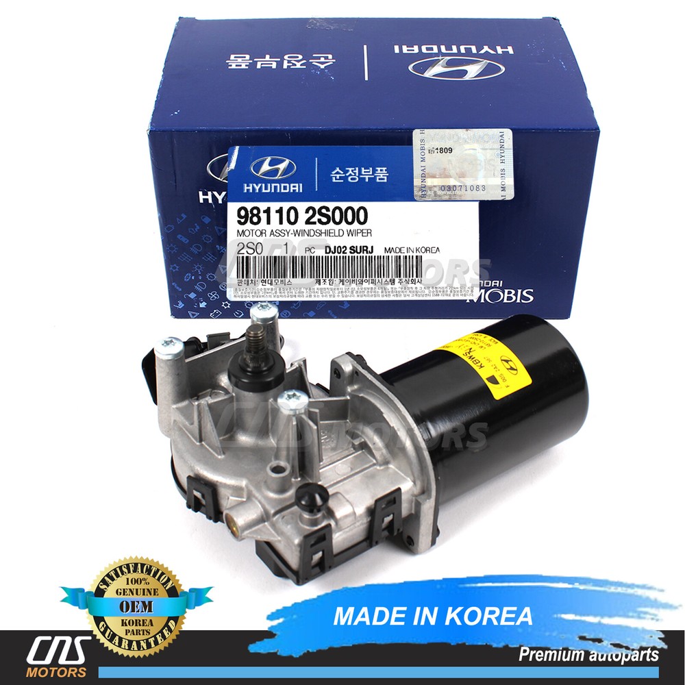 GENUINE Wiper Motor FRONT for 2010-2015 Hyundai Tucson OEM 981102S000
