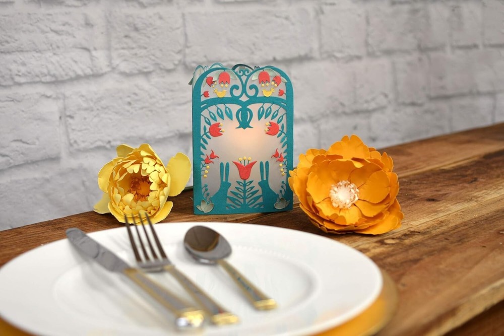 Sizzix Thinlits Folk Art Lantern Jordan Caderao Cutting Dies 663624 NEW