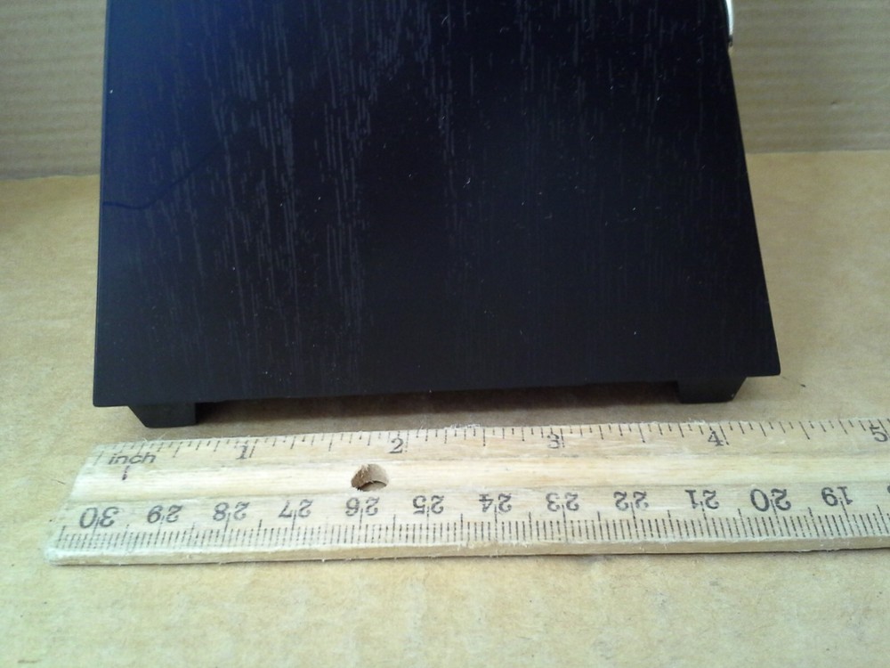 vintage. Wittner Plastic wind-up Black Metronome. Missing front Cover. Beautiful