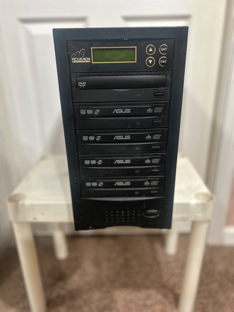 Acumen Disc 1 to 4 Crossover DVD/CD Duplicator is a standalone, multifunctio