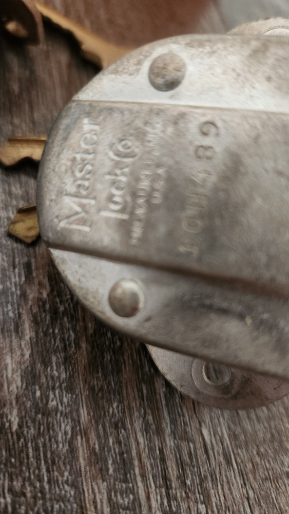 Vintage MASTER LOCK LOCKER Cabinet Drawer Locks with Keys