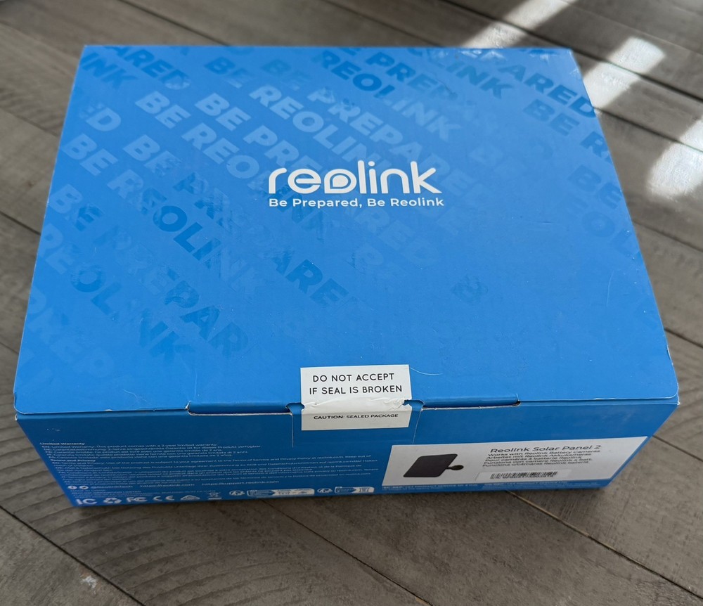 Reolink Solar Panel 2 6W Black NEW