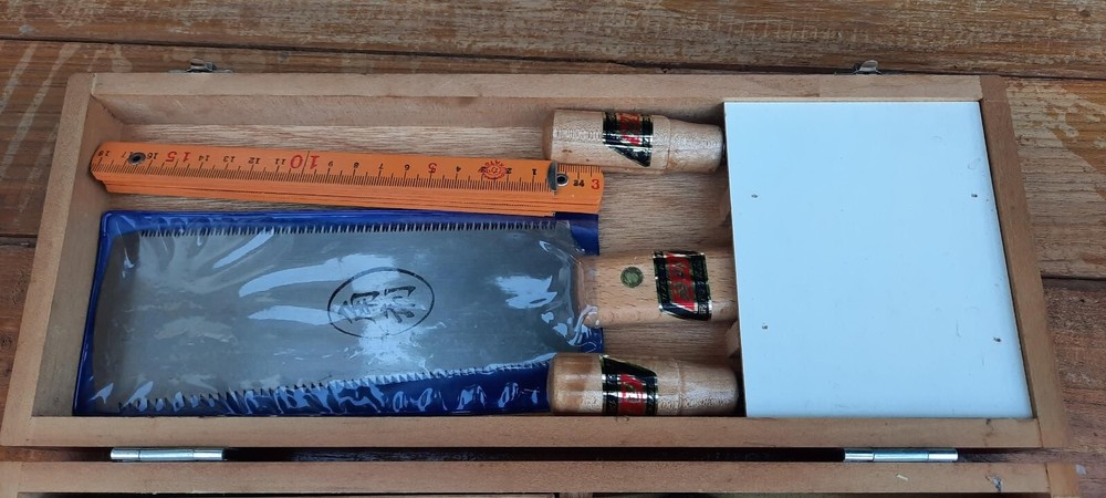10 pieces Japanese woodworking tool kit Carpentry Box