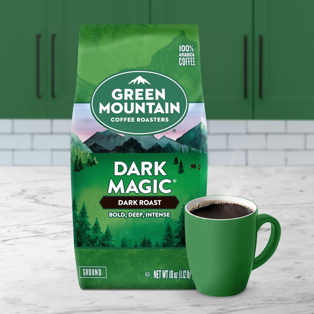 Dark Magic, Ground Coffee, Bagged 18 Oz