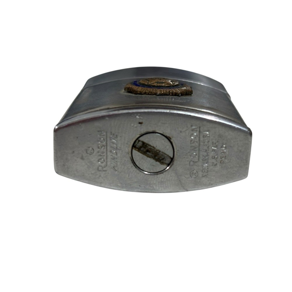 Vintage US American Legion Ronson Silver Lighter