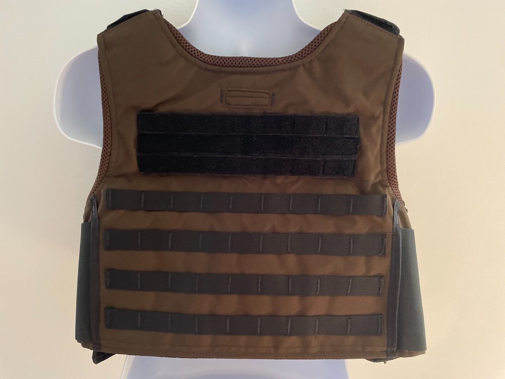 SECOND CHANCE Standard Tactical Armor Carrier Side OpenS/M 2016-2015 Brown Molle